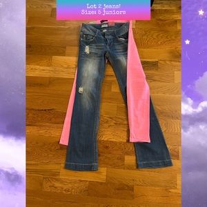 Lot 2 Jeans! Size 5 juniors